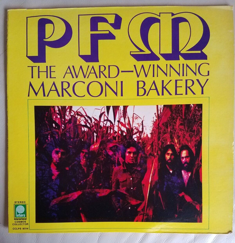 PFM Award Winning Marconi Bakery PETERS LP CCLPS 9014 1976 PROG ROCK PSYCHE