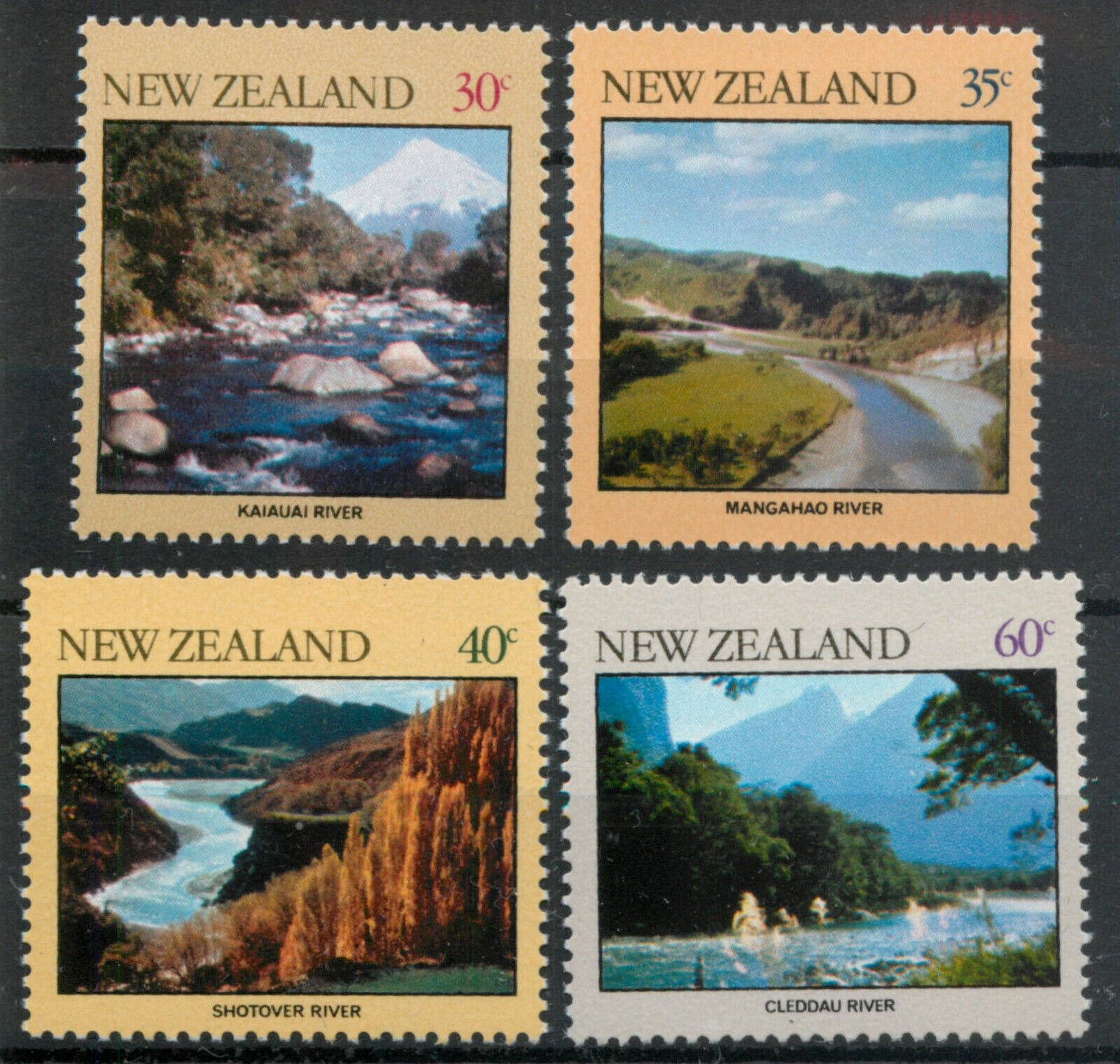 New Zealand NZ 1981 River Scenes set SG 1243-1246 MNH mint *COMB