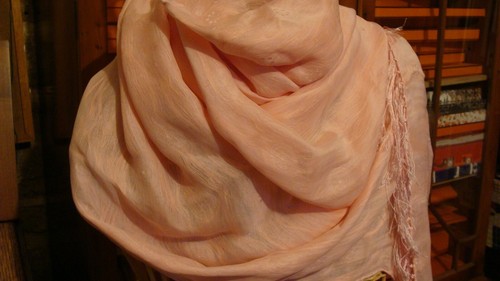 MAX MARA,, sciarpa lunga in seta CHIFFON, favolosa MAI INDOSSATA. - Foto 2 di 10