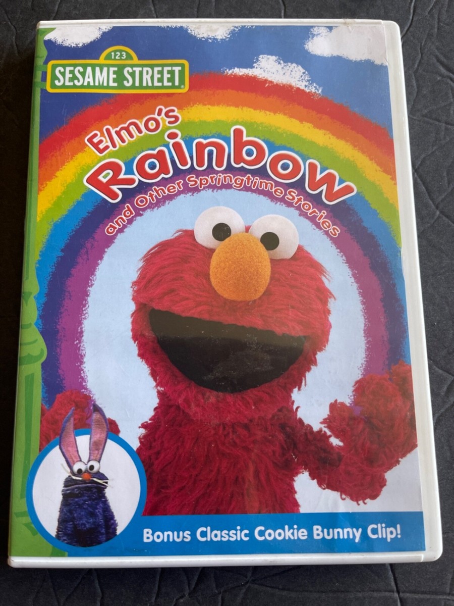 SHELF219 DVD tested~ Elmo's rainbow and other springtime stories