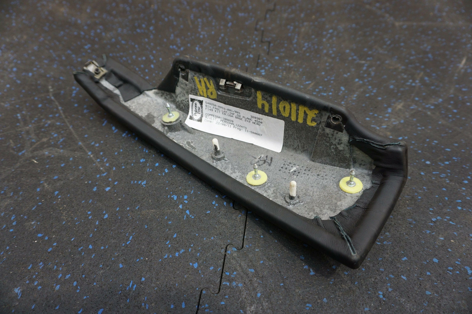 Right Side Glovebox Trim Black Leather LHD USA 80551212 OEM Ferrari California