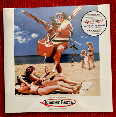 ALAN SILVESTRI Summer Rental RSD 2023 LP VINYL John Candy 1984 / Rusted Wave NEW