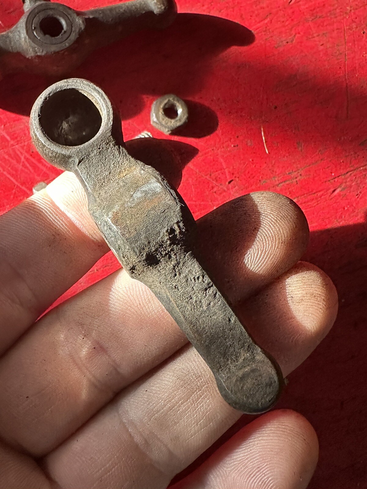 VINTAGE HARLEY OEM JD 1915 23 INTAKE ROCKER ARMS / VALVE BOLTS