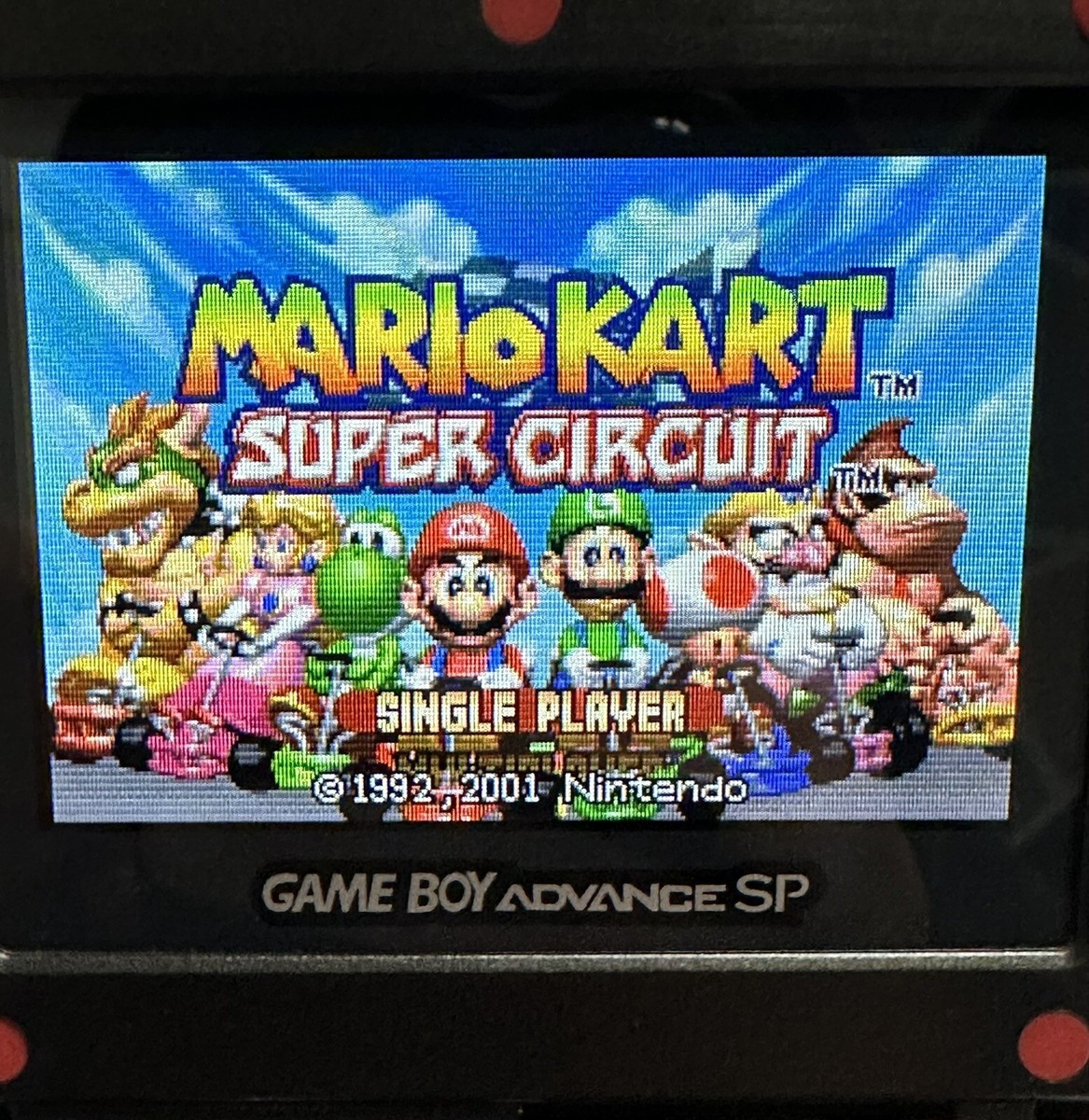 【中古】Mario Kart: Super Circuit (輸入版) Mario Kart: Super Circuit Game Boy Advance Authentic GBA Tested No