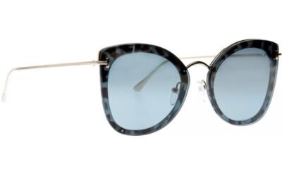 Tom Ford Charlotte TF657 55X 62•15 Cat Eye Sunglasses Tom Ford Charlotte Sunglasses Tf657 55x Shiny Gold Blue  main image 4