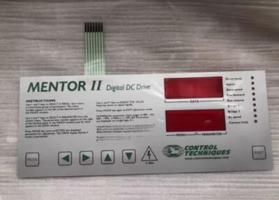 NEW HIGH QUALITY Membrane Keypad For Mentor II Digital DC Drive Membrane Keypad