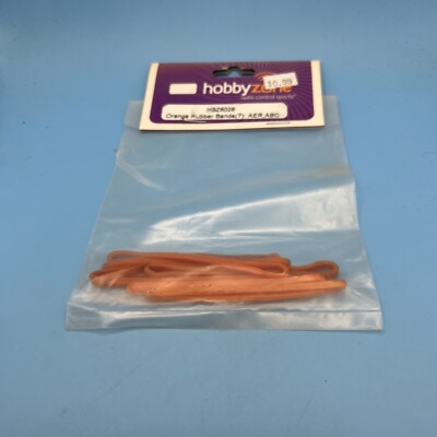 Hobby Zone HBZ6026 Orange Rubber Bands (7) B25