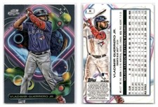 2023 Topps Cosmic Chrome Baseball Vladimir Guerrero Jr Base #66 - Blue Jays