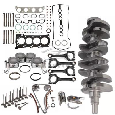 1ZZFE 1.8L Engine Overhaul Rebuilding Kit w/ Crankshaft Conrods For 98-08 Toyota