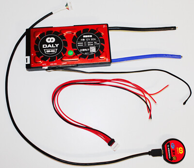 NEU Daly 4S 60A 12V Smart BMS Bluetooth Balancer LiFePO4 Li-Ion
