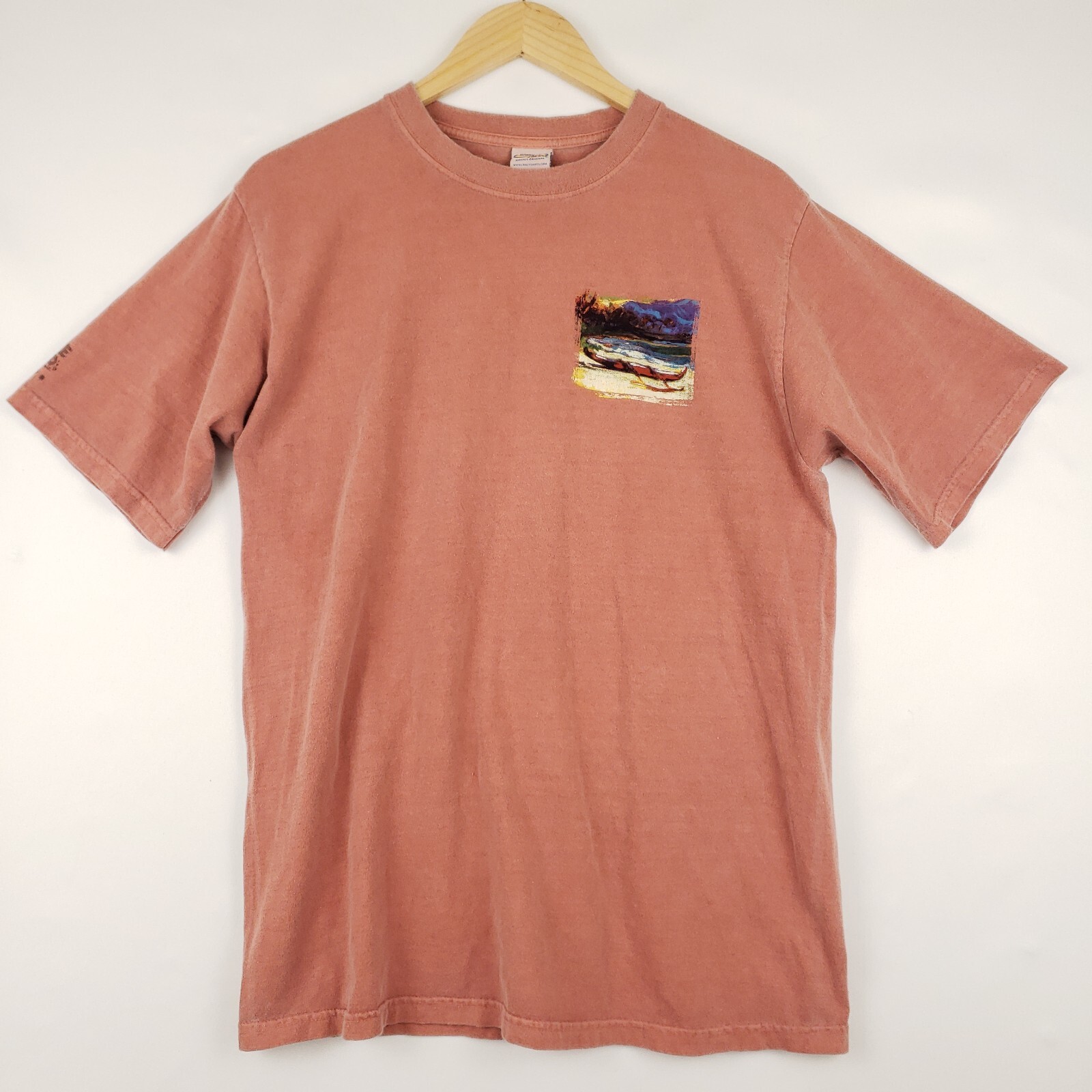 Crazy Shirts Diamond Head Graphic Mens Chile Dyed Cre… Gem