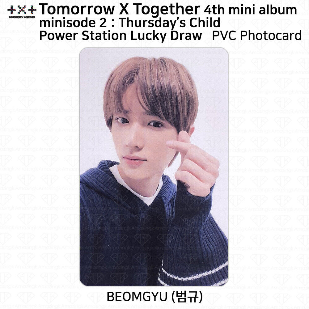 TXT 4th Mini Album Minisode 2 Thursday's Child Lucky Draw TXT 4th Mini Album Minisode 2 Thursday's Child Lucky Draw