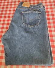 Vintage Levi's 501 XX Medium Wash Made In USA Denim WPL423 SZ. 50X36 Big Tall