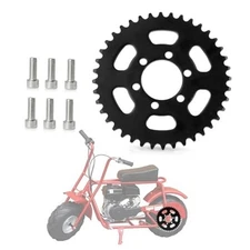 35 Chain Sprocket - 40 Tooth Sprocket 35 Chain Mini Bike Rear Sprocket Black