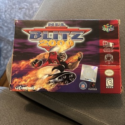 NFL Blitz 2000 (Nintendo 64 | N64) Authentic BOX AND MANUALS ONLY