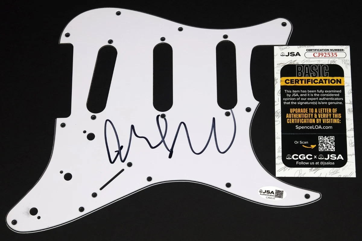 Pearl Jam Signed In Original Autographed Rock & Pop Guitars