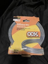 OOK Ooks 12 Gauge Galvanized Utility Wire 100 ft. 150 lbs 534830 Workshop