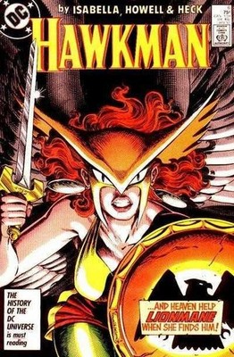 Hawkman (1986) #   6 (9.0-VFNM) Lionmane, Gentleman Ghost 1987
