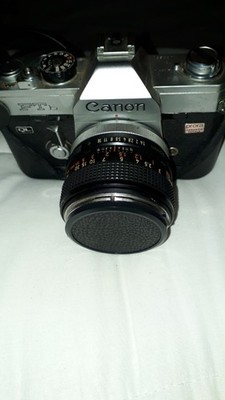 Canon Ftb, mit 300mm Soligor Teleobjektiv