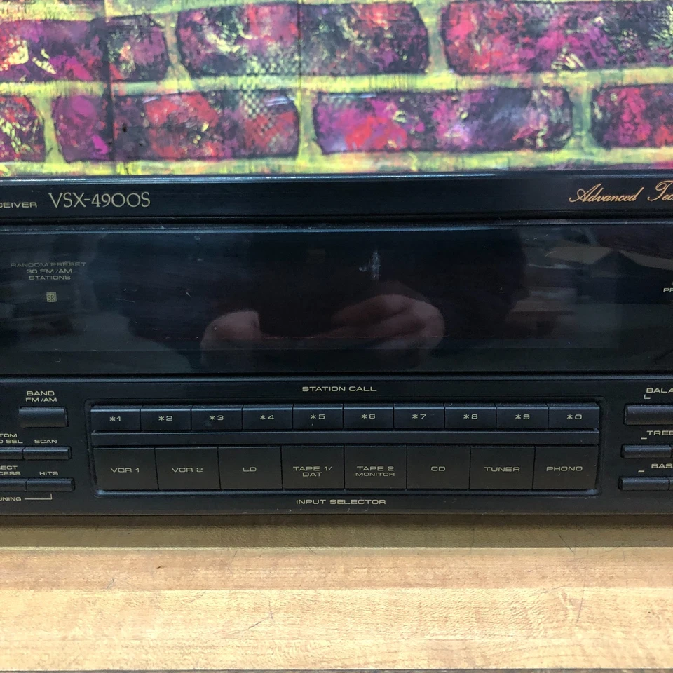 VTG PIONEER VSX-4900S Receiver, Dolby Pro Logic 5ch, No Remote Tested From Japan - Image 3 of 4