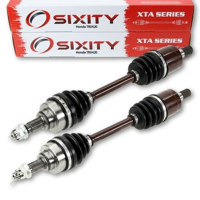 Honda Front Left & Right CV Axles TRX420 Pair 2009 Sixity XTA no