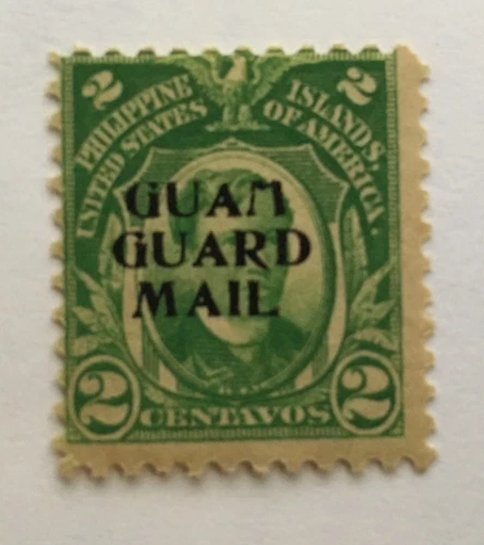 US GUAM GUARD MAIL STAMP M1 MINT NH OG RARE