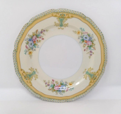 Noritake Mimosa Japan Plate Floral Decorative Vtg 30's Romantic Replacement 7.5''