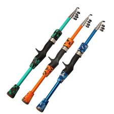 Fibreglass Fishing Rod 1.5m With Matching Reel And Essential Accessories