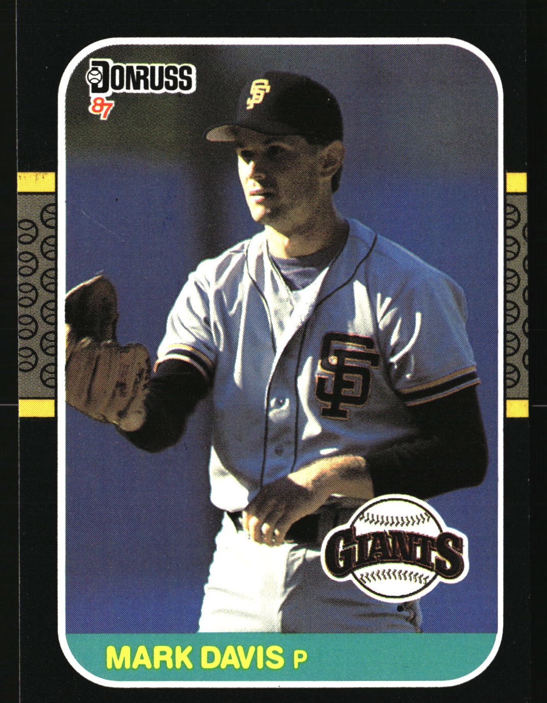1987 Donruss #313 Mark Davis Free Shipping