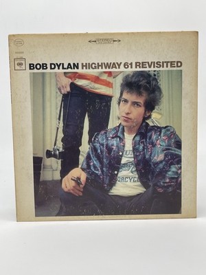 BOB DYLAN HIGHWAY 61 REVISITED 12'' LP VG+ VINYL REISSUE VARIANT 3 1967 CS9189