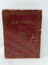 J P Coats Tatting Cotton Boilfast Thread Box 12