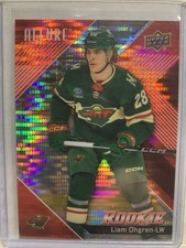 2024-25 UD Allure Hockey Rookie Red Rainbow - LIAM OHGREN  - Minnesota Wild