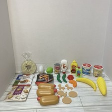 Pretend Play Food Lot 26 Pieces H-E-B Grocery Kitchen Playset Toy Accessories