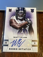 Matt Elam 2013 Panini Momentum Rookie Initiation Signatures Auto RC #69 /299