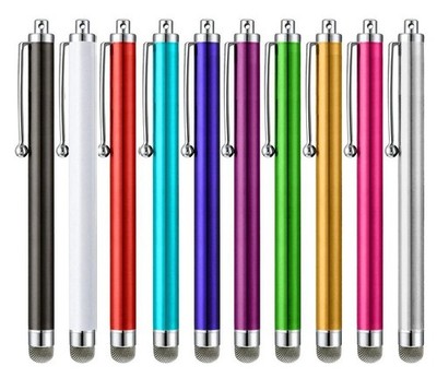 10x Mesh Fiber Capacitive Stylus Pens Touch Screen Pen for Phone Tablet