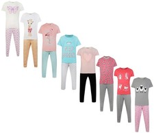 Ladies Plus Size Pyjamas Short Sleeve Long PJ Sets Sleep Night Wear #LuckyDip