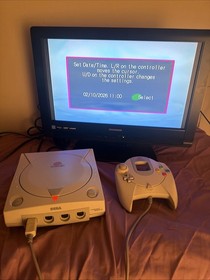 ~Vintage~ Sega Dreamcast Console & Controller ~ With Cords ~ Tv Not Included ~
