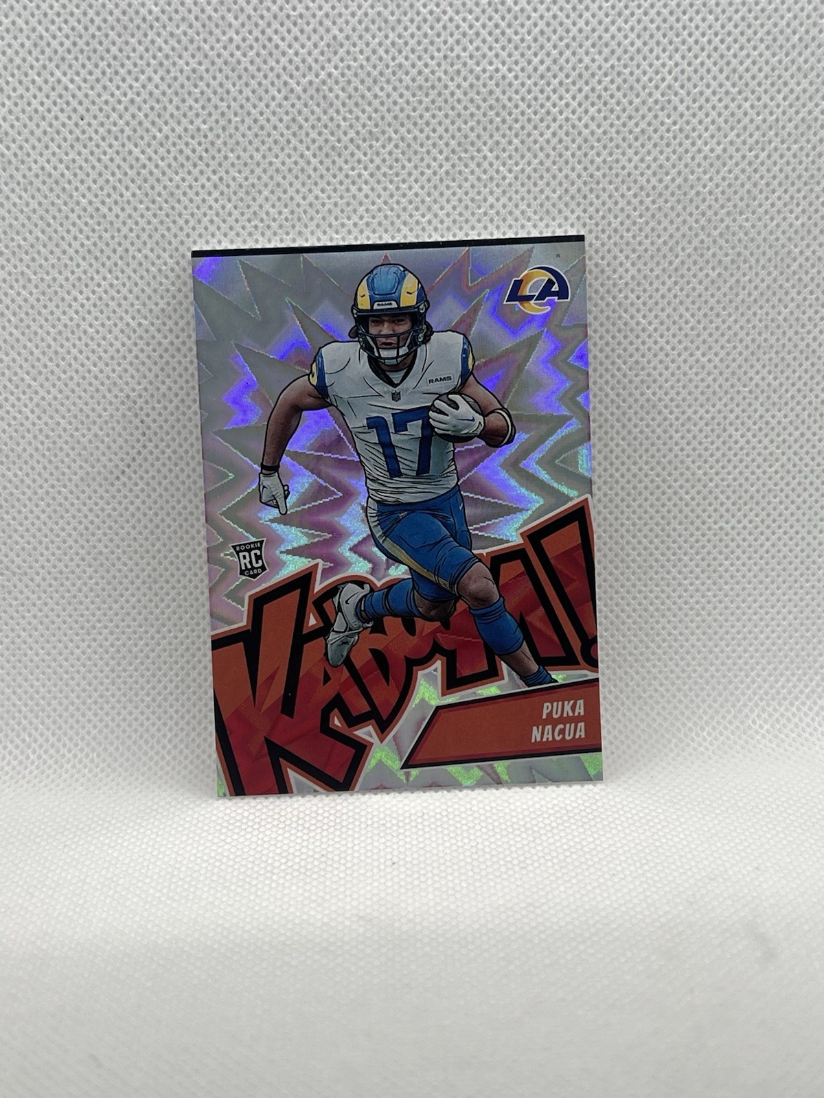 2023 Panini Absolute - Kaboom! Vertical Puka Nacua #K8 (RC)