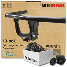 Für Seat Exeo Stufenheck 09- 3R2 Auto Hak Anhängerkupplung starr & 13pol E-Satz