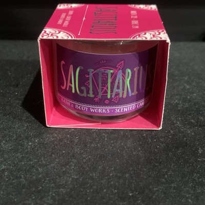 Bath And Body Works Zodiac Sagittarius Mini Scented Candle 1.3 Oz