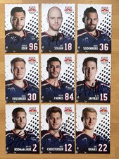 31 AK Red Bull M&uuml;nchen Eishockey Autogrammkarten original signiert ? 1