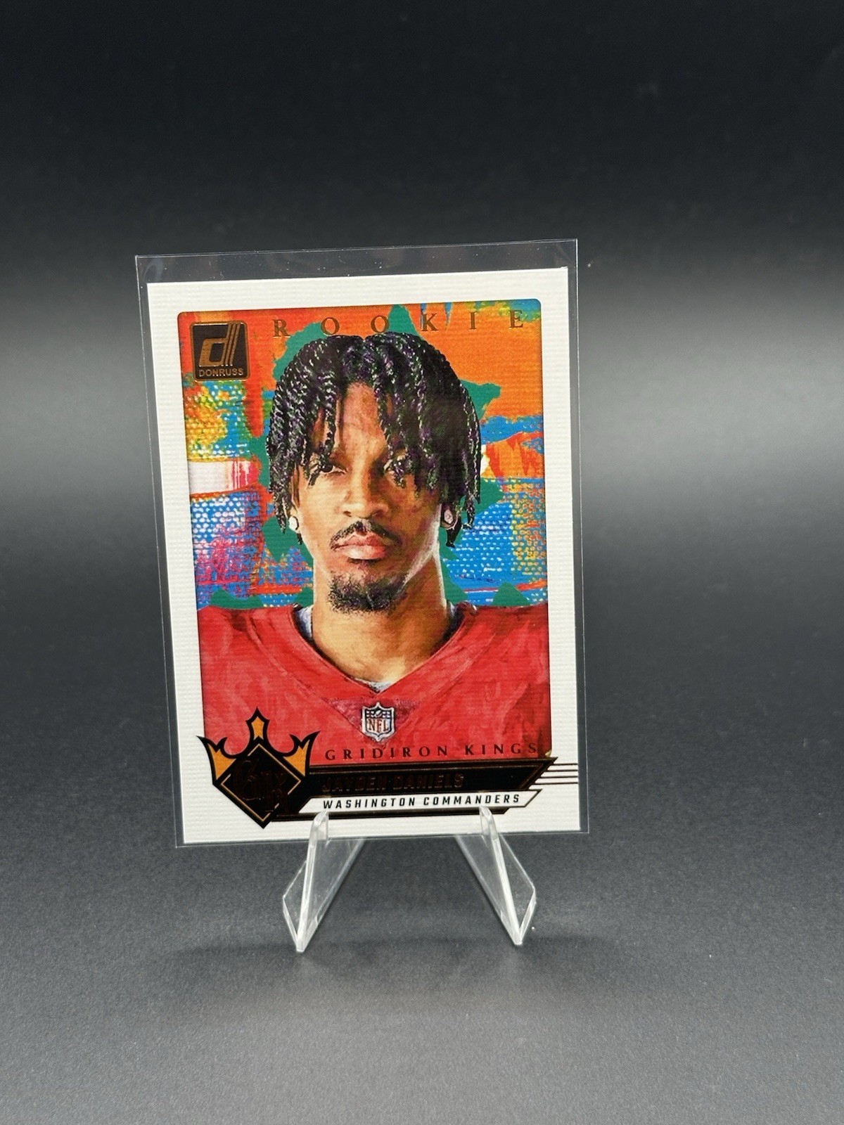 2024 Panini Donruss Rookie Gridiron Kings Jayden Daniels #1 (RC)