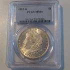 1885 O Morgan Dollar PCGS MS64 $1 Silver Coin New Orleans KM#110