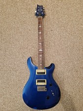 PRS SE Standard Blue 6-String Solid Body Electric Guitar, 24 Frets