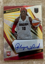 2022 Panini Revolution WNBA - Autographs #AG-RHW Rhyne Howard (AU) Atlanta Dream