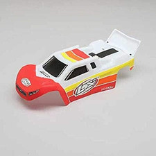 Body Red Mini-T 2.0 BL LOS210017 Car/Truck Bodies Wings Decals