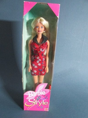 1998 Barbie Style Puppe Modell Nr. 20766 (NEU)  mit Originalkarton - Vintage