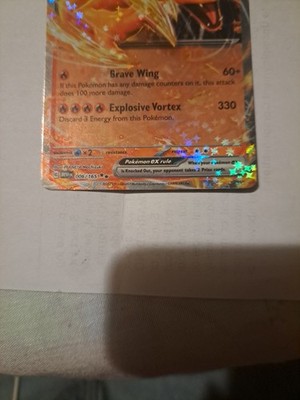 Pokemon Card Charizard EX 330 HP Rare Holofoil Trading Card | eBay