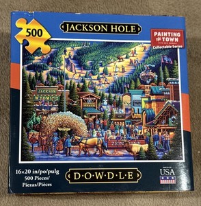 Dowdle Jackson Hole Wyoming 500 pc Puzzle 16X20”