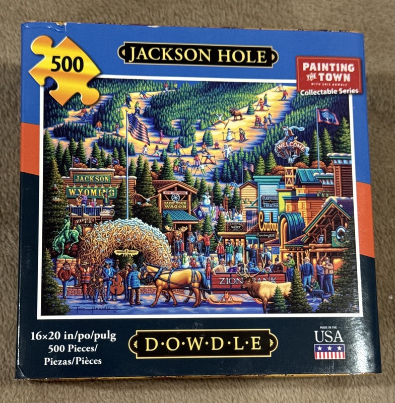 Dowdle Jackson Hole Wyoming 500 pc Puzzle 16X20”